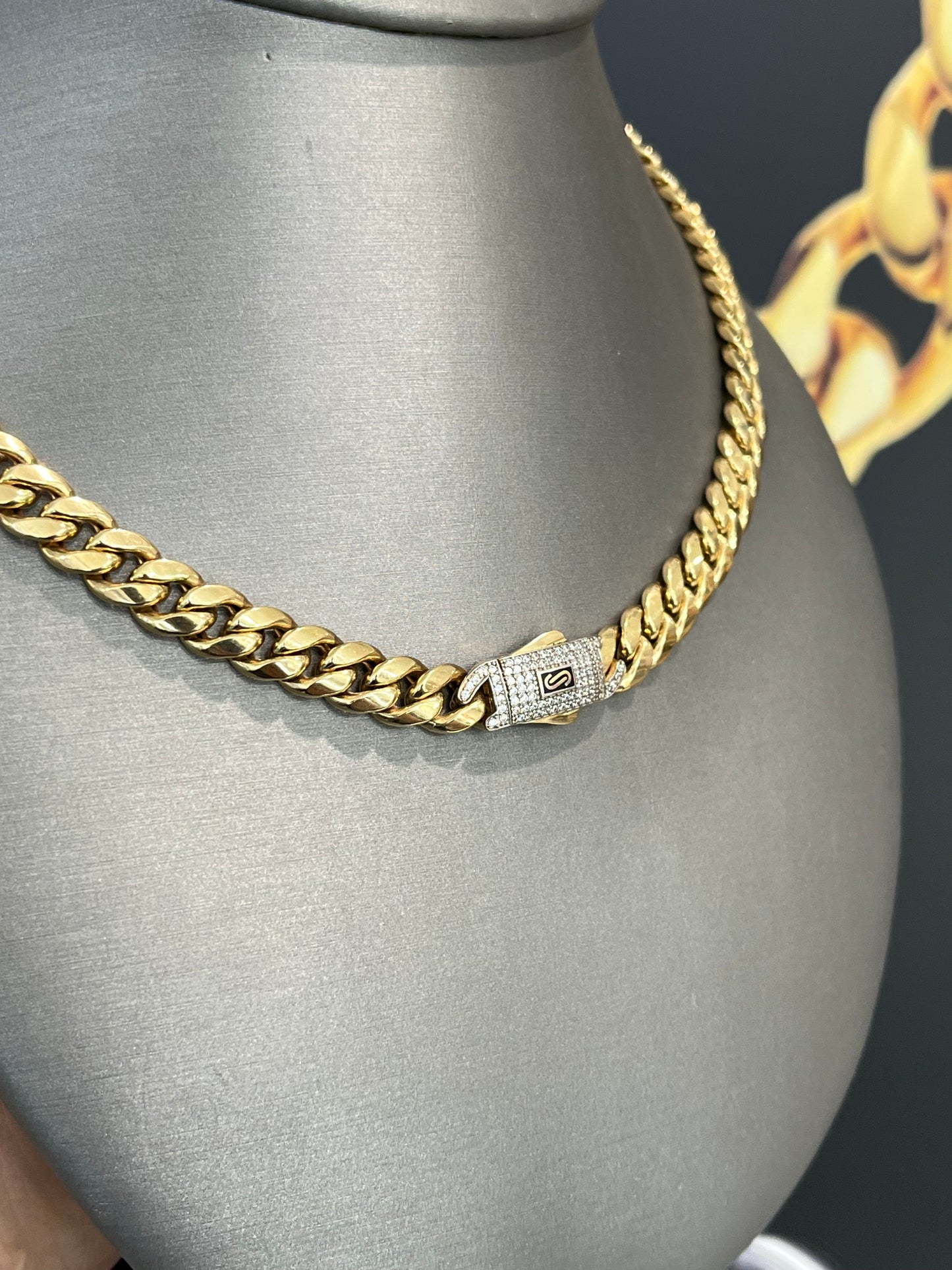14K Monacci Choker (8mm-16in)