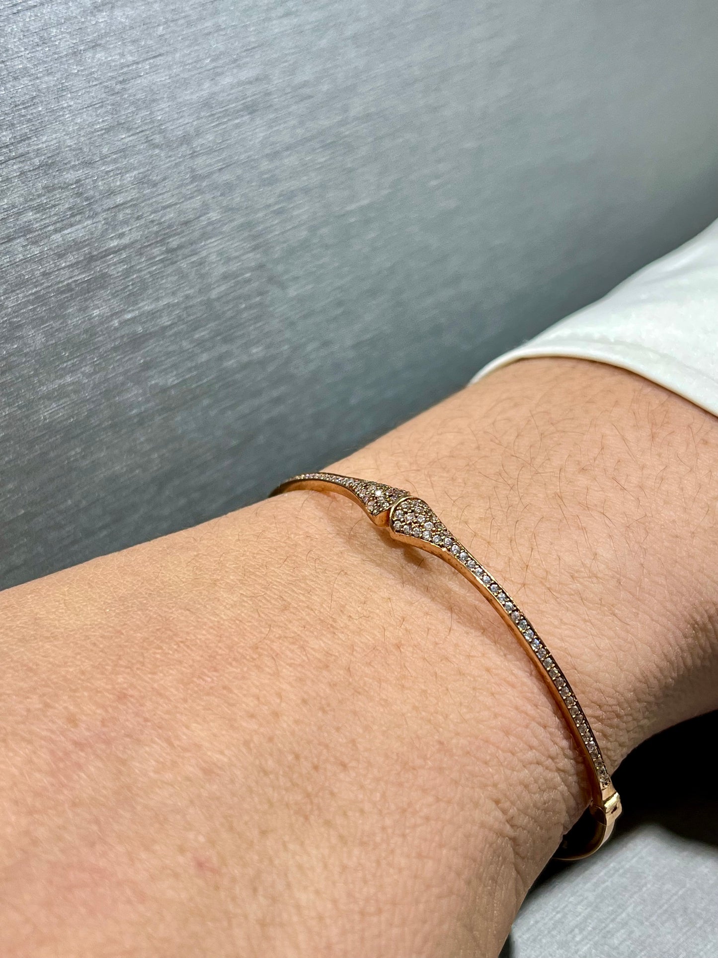 14K Bangle Rose Gold
