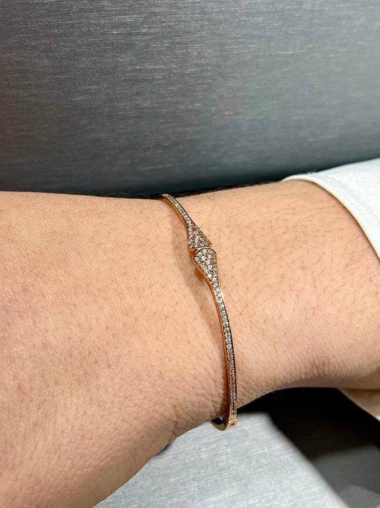 14K Bangle Rose Gold
