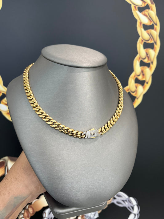 14K Monacci Choker (8mm-16in)