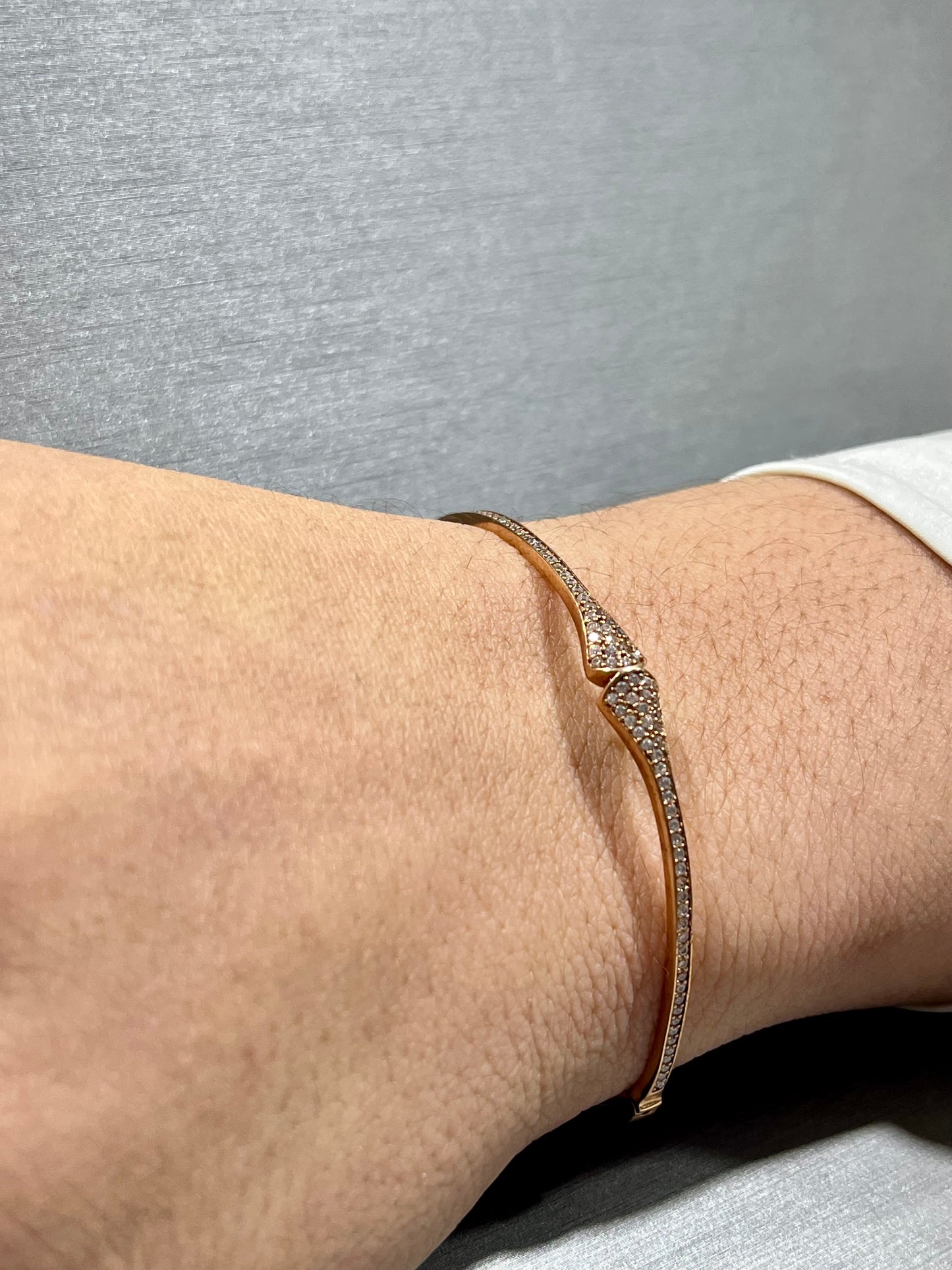 14K Bangle Rose Gold