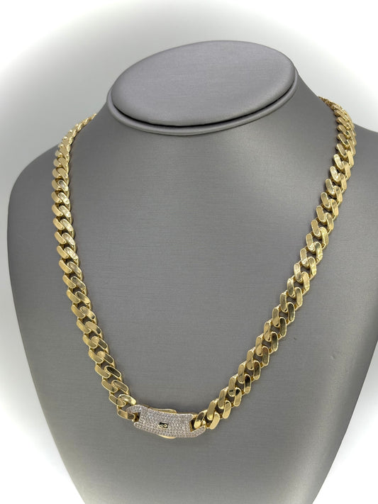 14K Hollow  Chain Monaci